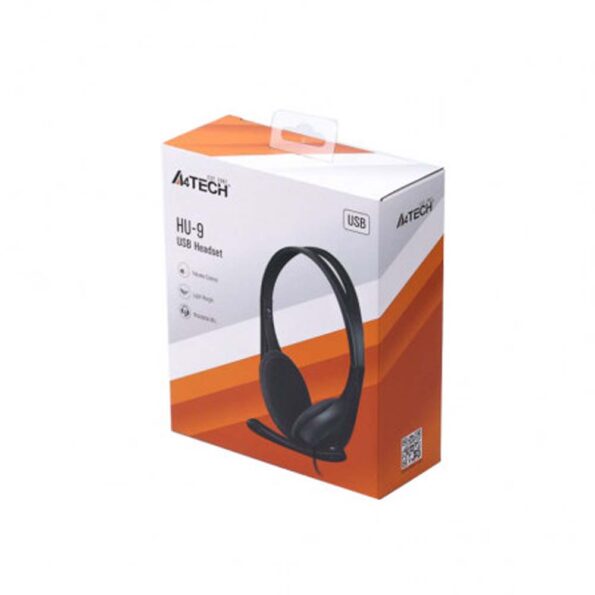 A4Tech HS-9 Stereo Headphone Black