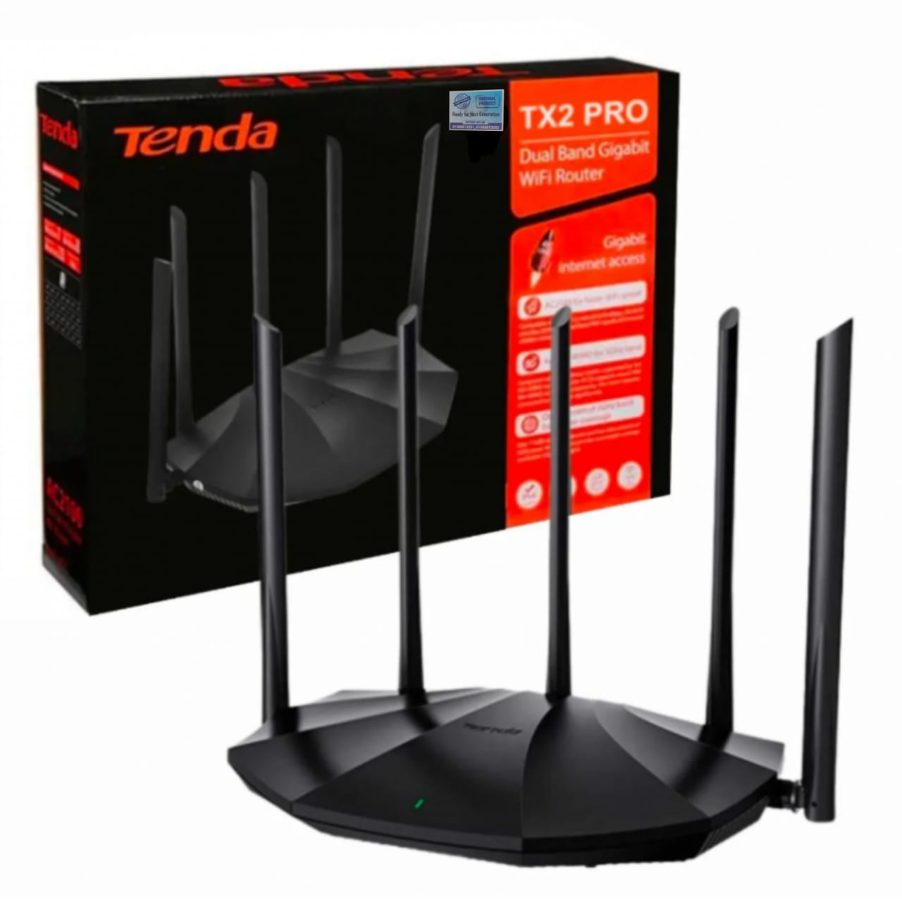 TENDA F6 Routeur sans Fil Fast Ethernet Monobande (2,4 GHz)