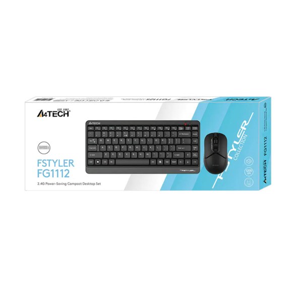A4TECH FG1112 Wireless Keyboard Mouse Combo