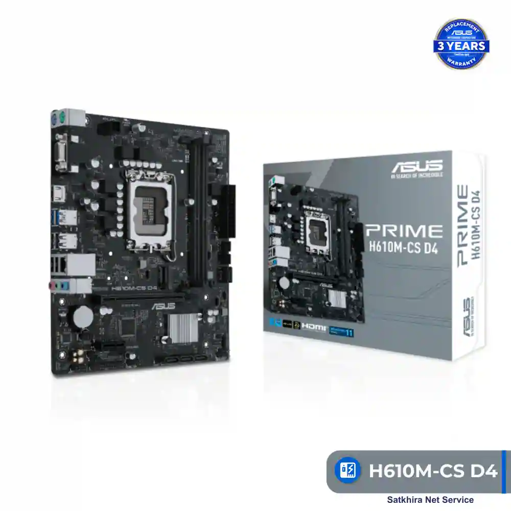 ASUS PRIME H610M-CS D4 Motherboard
