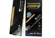 TwinMOS Thunder GX 8GB DDR4 3200MHz Desktop RAM with Black & Gold Heatsink