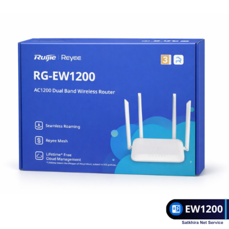 Ruijie RG-EW1200 AC1200 Dual Band WiFi Router with 4 antennas